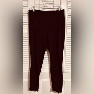 Red and Black Leggings Size XL